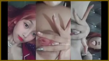 Feby Cewek Rambut Merah Pap Colmek Sampe Muncrat Squirt poster