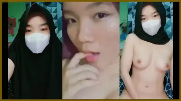 Konten Colmek Vip Miss Jia Hijab Puting Pink poster